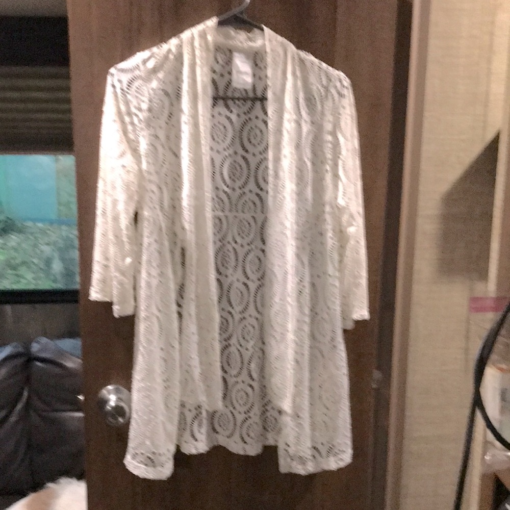Sweater jacket wrap